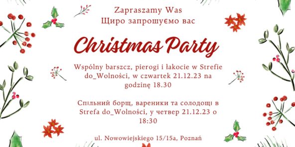 Christmas Party - Stowarzyszenie Lepszy Świat