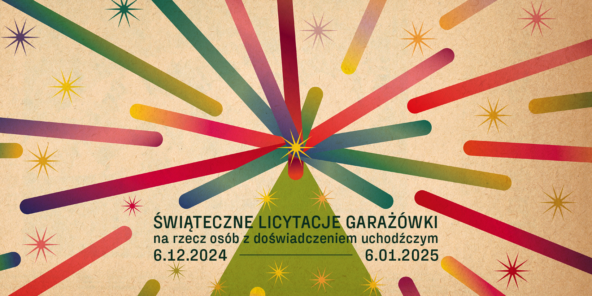 Świąteczne licytacje Garażówki na rzecz osób z doświadczeniem uchodźczym - Stowarzyszenie Lepszy Świat